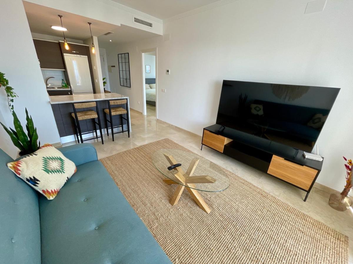 Hill Sea View Apartment Manilva Dış mekan fotoğraf